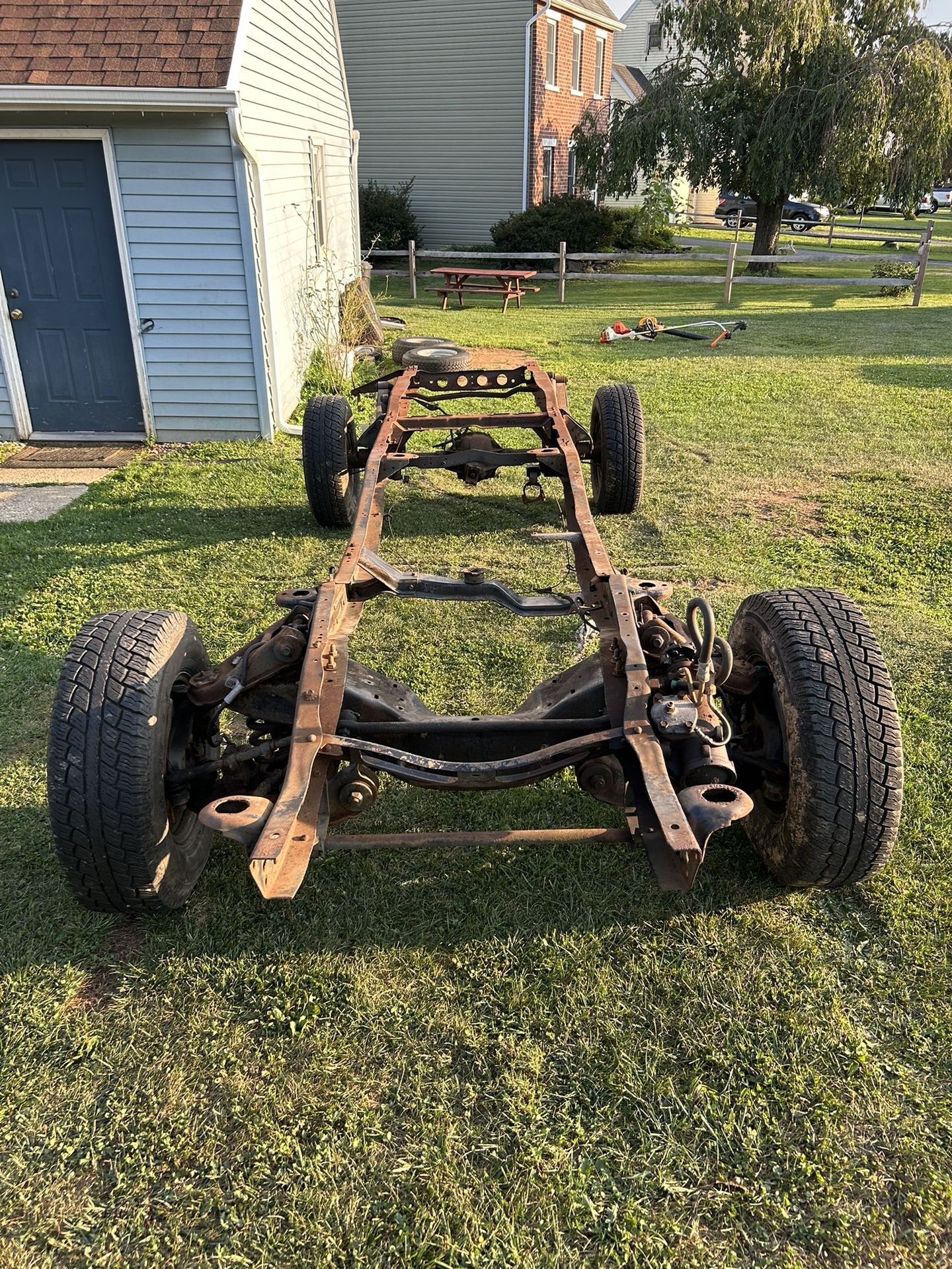 73 To 87 Square Body Frame LONG BED