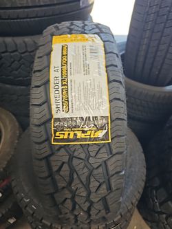 New set of tires 235 75 15 all terrain