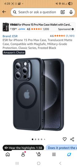 Iphone 15 pro max case set