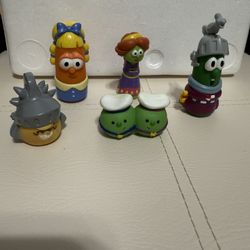 Pick And Choose Big Idea VeggieTales Duke and the Great Pie War Figure Set Toys