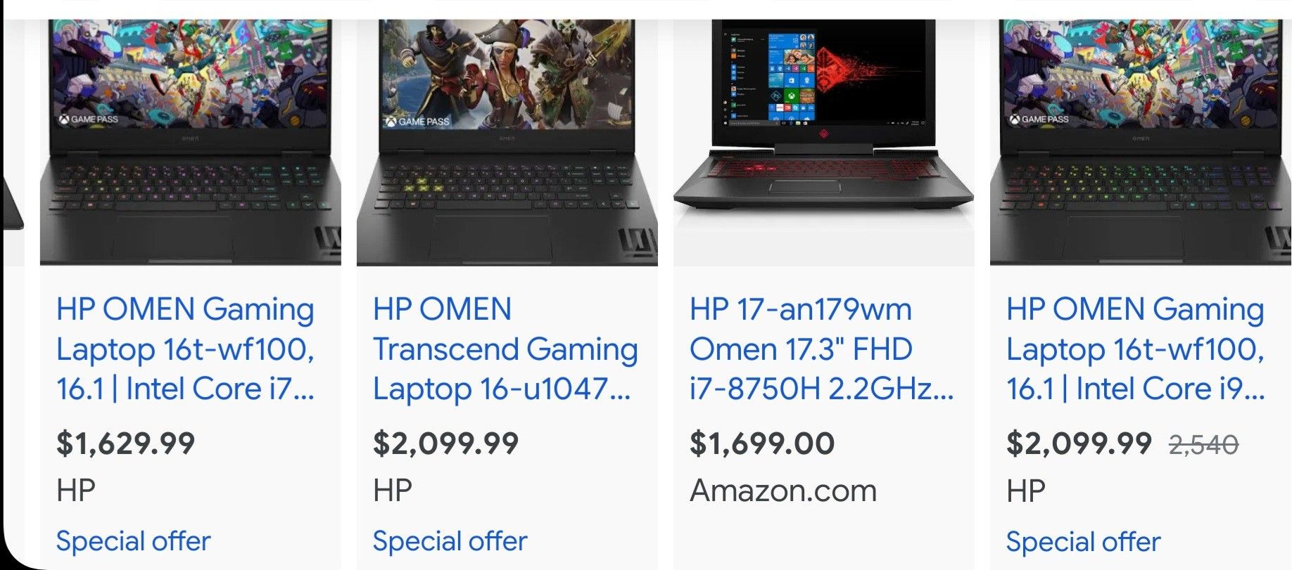 OMEN GAMING LAPTOP