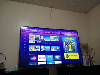 65 inch onn. Roku TV