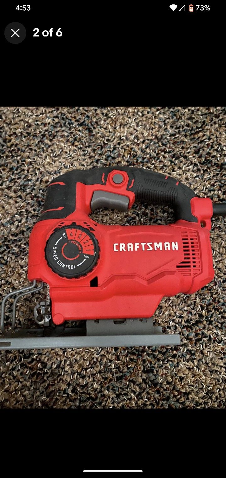 Craftsman 5Amp Variable Speed Jigsaw CMES610