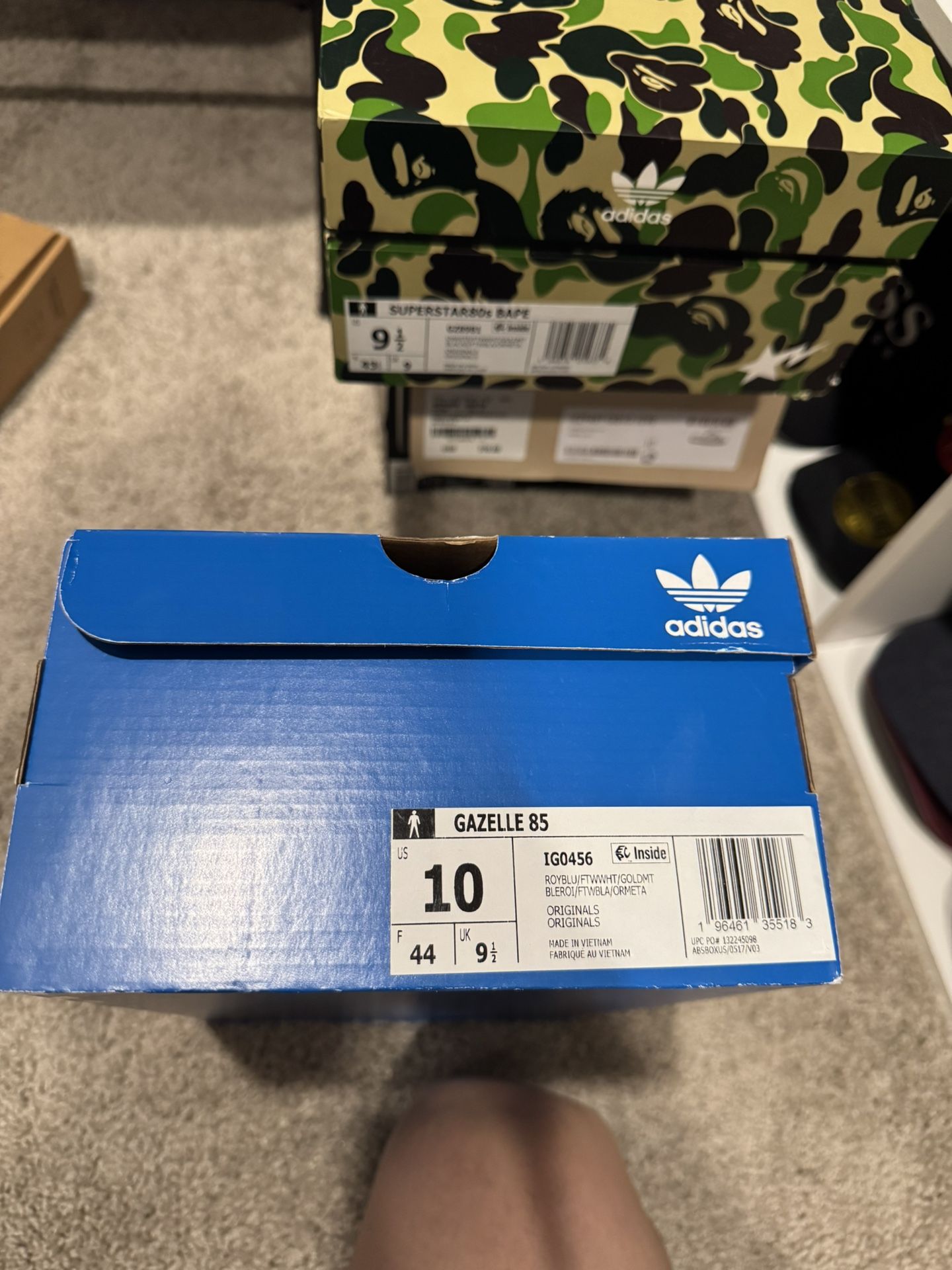 FOR SALE: ADIDAS GAZELLE BLUE
