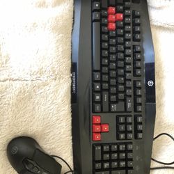 Gaming Keyboard With mouse