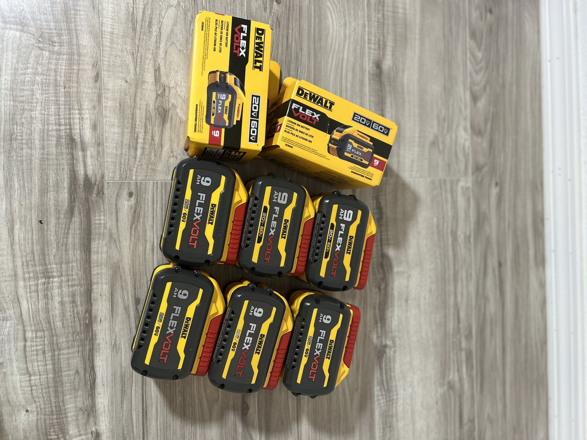 DEWALT FLEXVOLT 20V/60V MAX Lithium Ion Battery