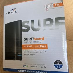 ARRIS  Cable Modem & Wi-Fi 6 Router Combo 