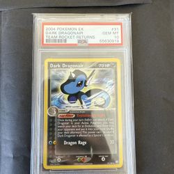 POKEMON SINGLES SLAB PSA GEM MINT 10 DRAGONAIR CHARIZARD