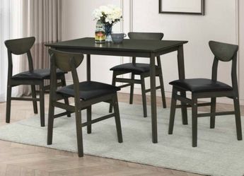 SCANDINAVIAN WOOD DINING SET