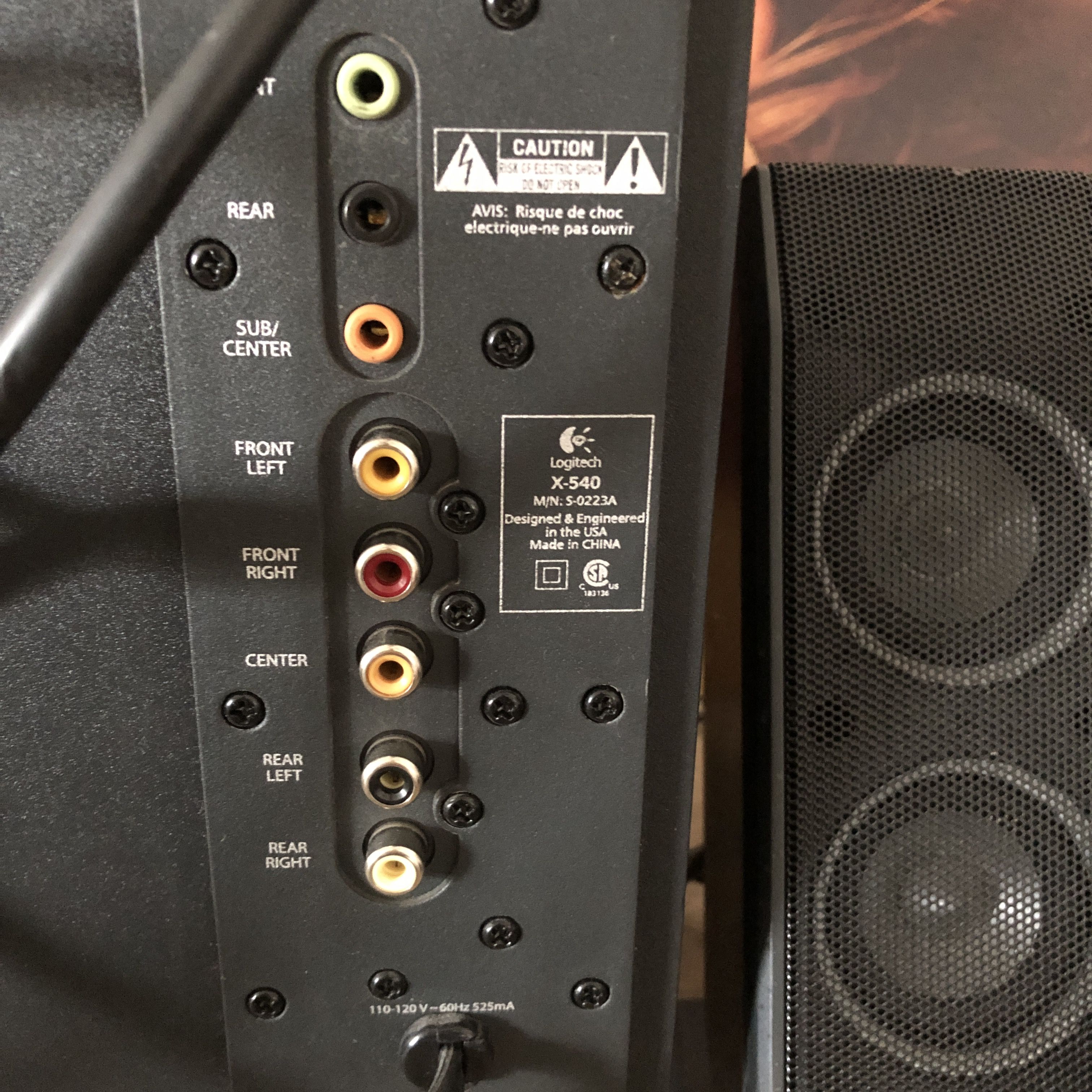 Logitech X-540 5.1 Surround Sound Speaker System