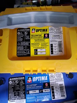 Optima Yellowtop Agm Battery