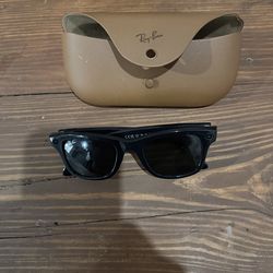 Ray bans meta sun glasses