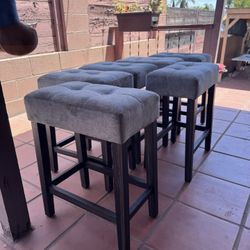 6 Bar Stool Chairs