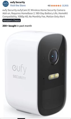 Eufy eufyCam 2C (all 3 Cameras For $60)