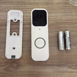 Blink doorbell with batteries