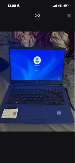 HP Laptop Blue