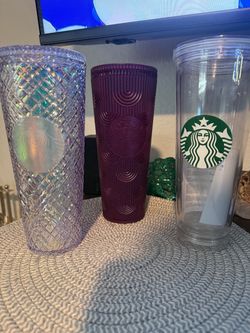 Starbucks iced tumblers