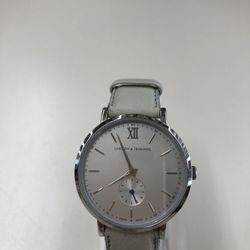 Larsson & Jennings Men's Lugano 38mm 18k gold plated Leather Strap