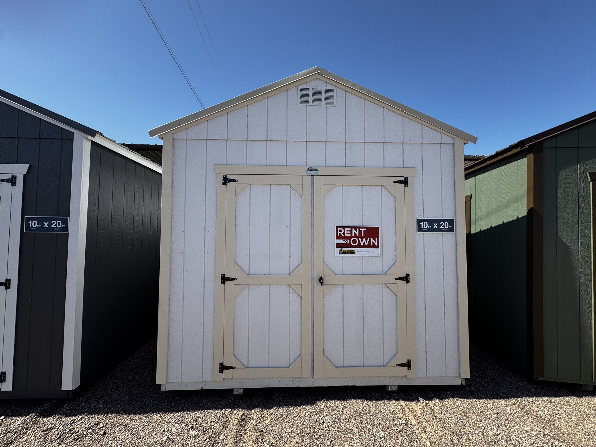FREE DELIVERY AVAILABLE- 10x20 shed