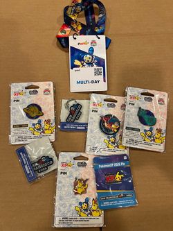 Pokemon Worlds 2026 San francisco Exclusive Pins