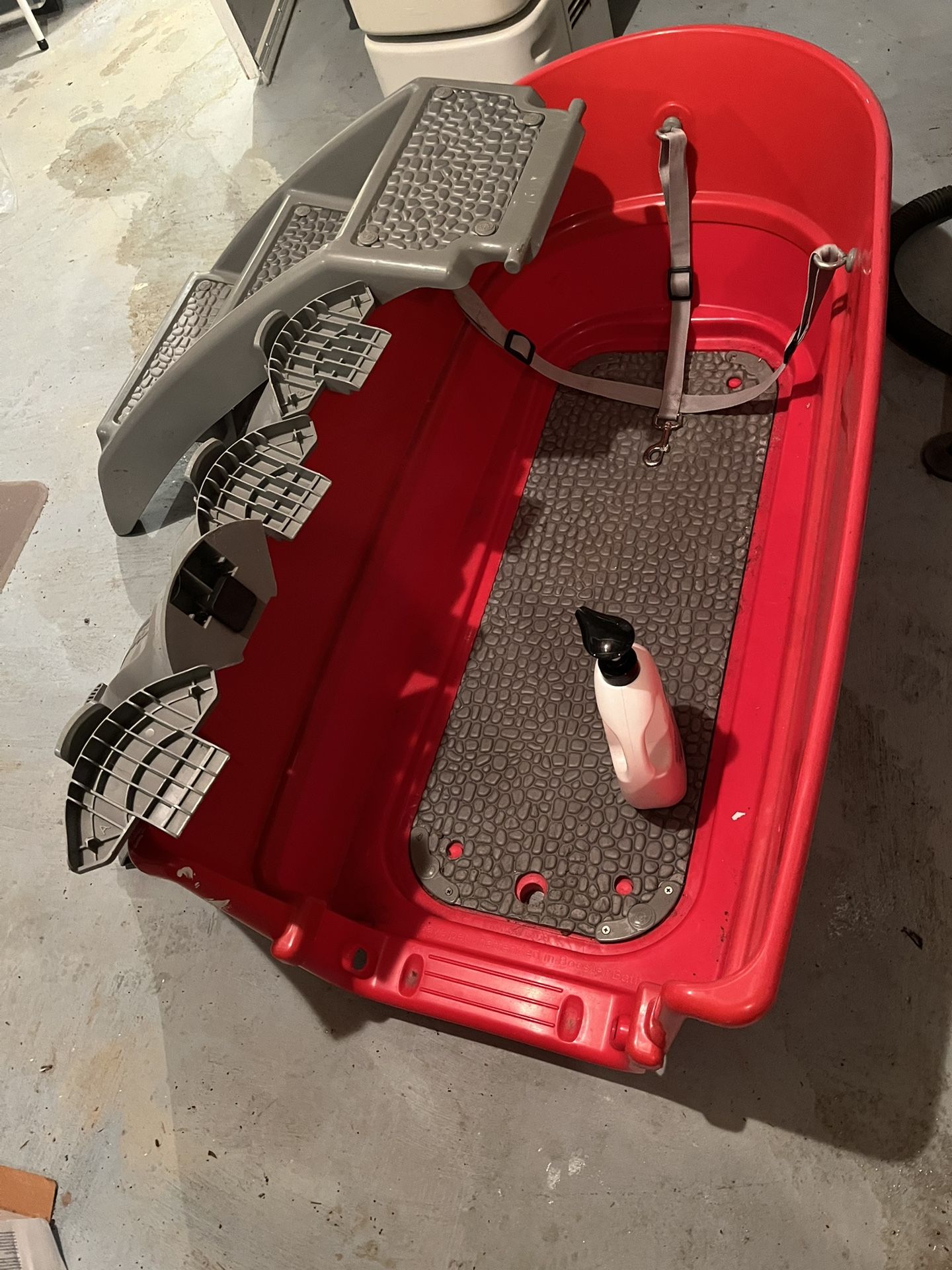Elevated Dog Pet Wash Tub Station