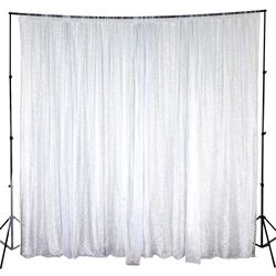 Silver Sequin Backdrop