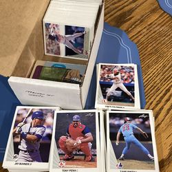 1990 leaf set Baseball cards series I