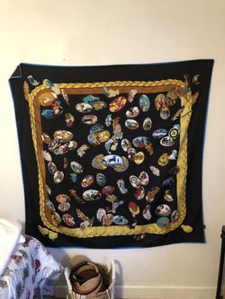 Silk Vintage Scarf 