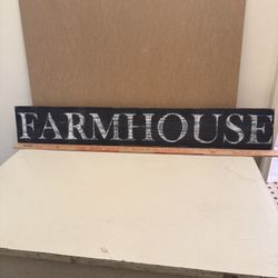 Farmhouse Sign