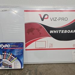 Magnetic Dry Erase Board and Markers - NEW