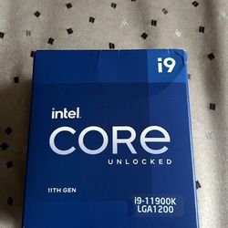 Intel Core i9 11900k
