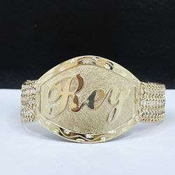 10k Solid Gold Petatillo Bracelet 