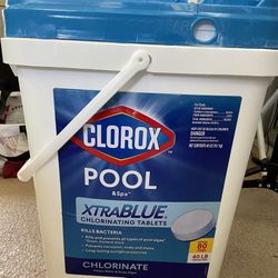 Clorox Xtra Blue 40 Pound 80 Tab Pool&spa