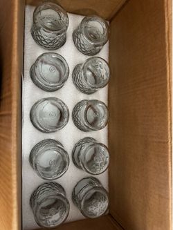 14 Unused Mason Jars – 6 oz Glass Canning Jars