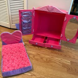 Build a bear closet and bed