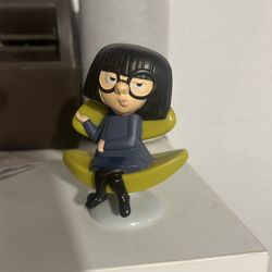 2018 McDonald's Happy Meal toy featuring the character Edna Mode from the movie The Incredibles