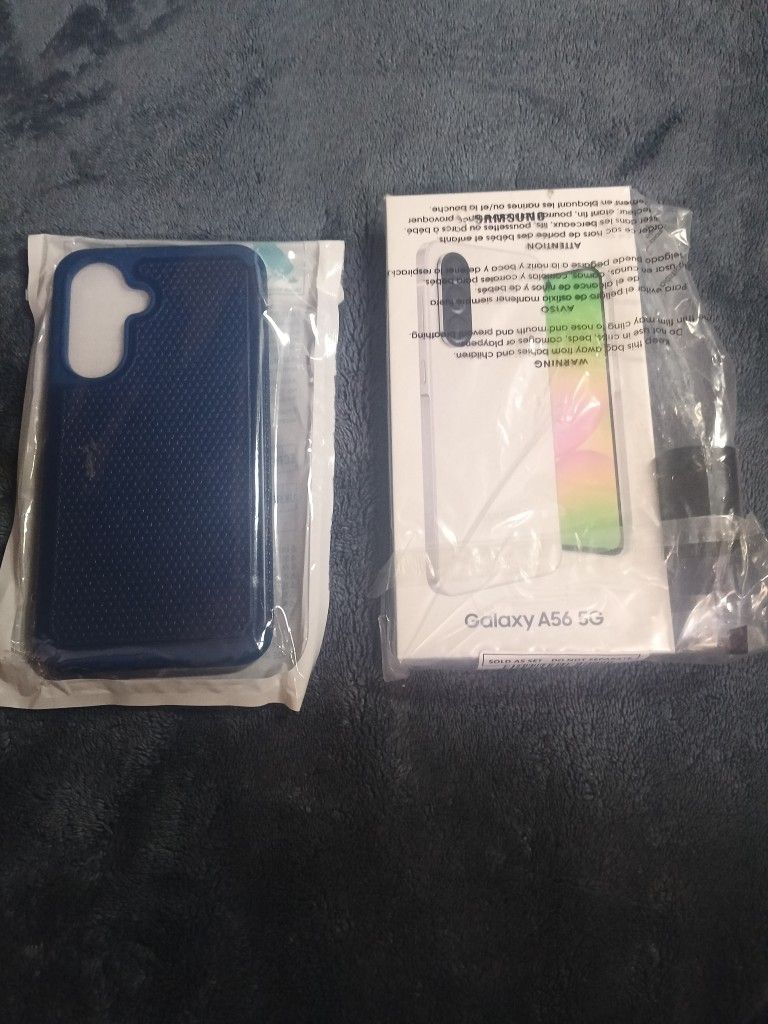 Galaxy A56 5G with case