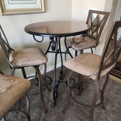 Extra Cute High-Top Table and Chair Set