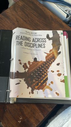 Reading Across the Disciplines