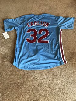 Phillies Carlton Throwback Jersey Sz XL