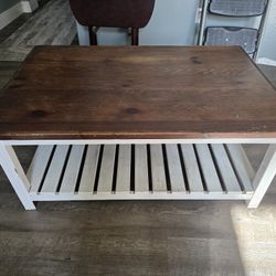 Rustic Farmhouse Coffee Table and End Table