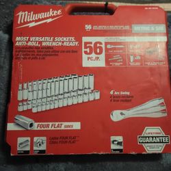 Milwaukee 56-piece Socket Set