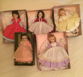 Vintage Madame Alexander dolls