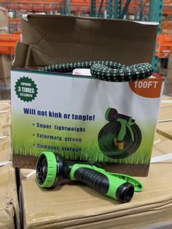 100ft/75ft Expandable Garden Water Hose