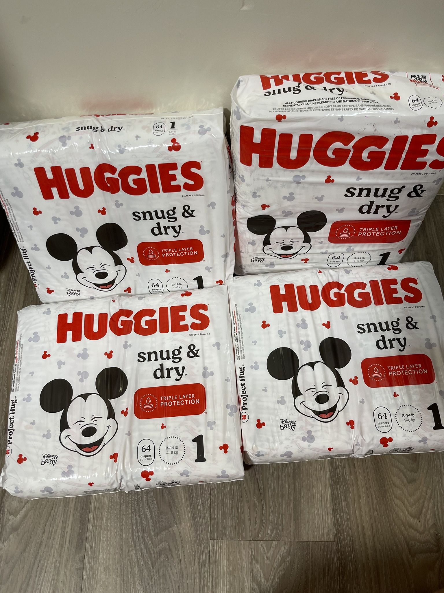 Huggies Snug & Dry Diapers Size: 1 (BRAND NEW)