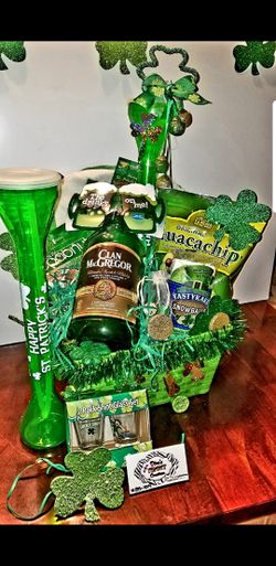 Gift Baskets St Patrick's Theme