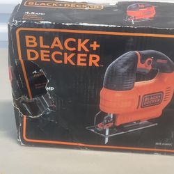 Black & Decker 3/4" Jigsaw BDEJS300C New Open Box. Box is distressed.  