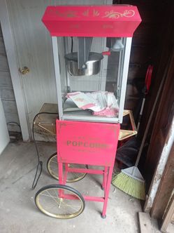 Antique Popcorn Machine