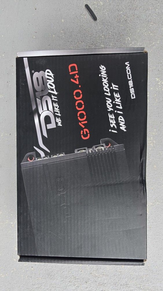 Car AUDIO 4CH AMP 1000 WATTS