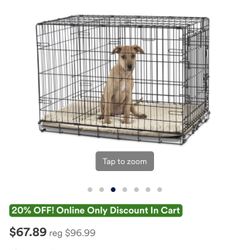 Small 2 Door Dog Crate
